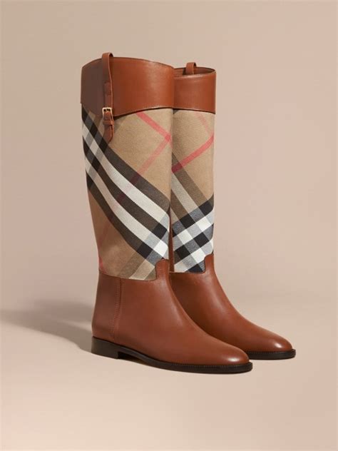 damen burberry schuhe|Burberry leather shoes.